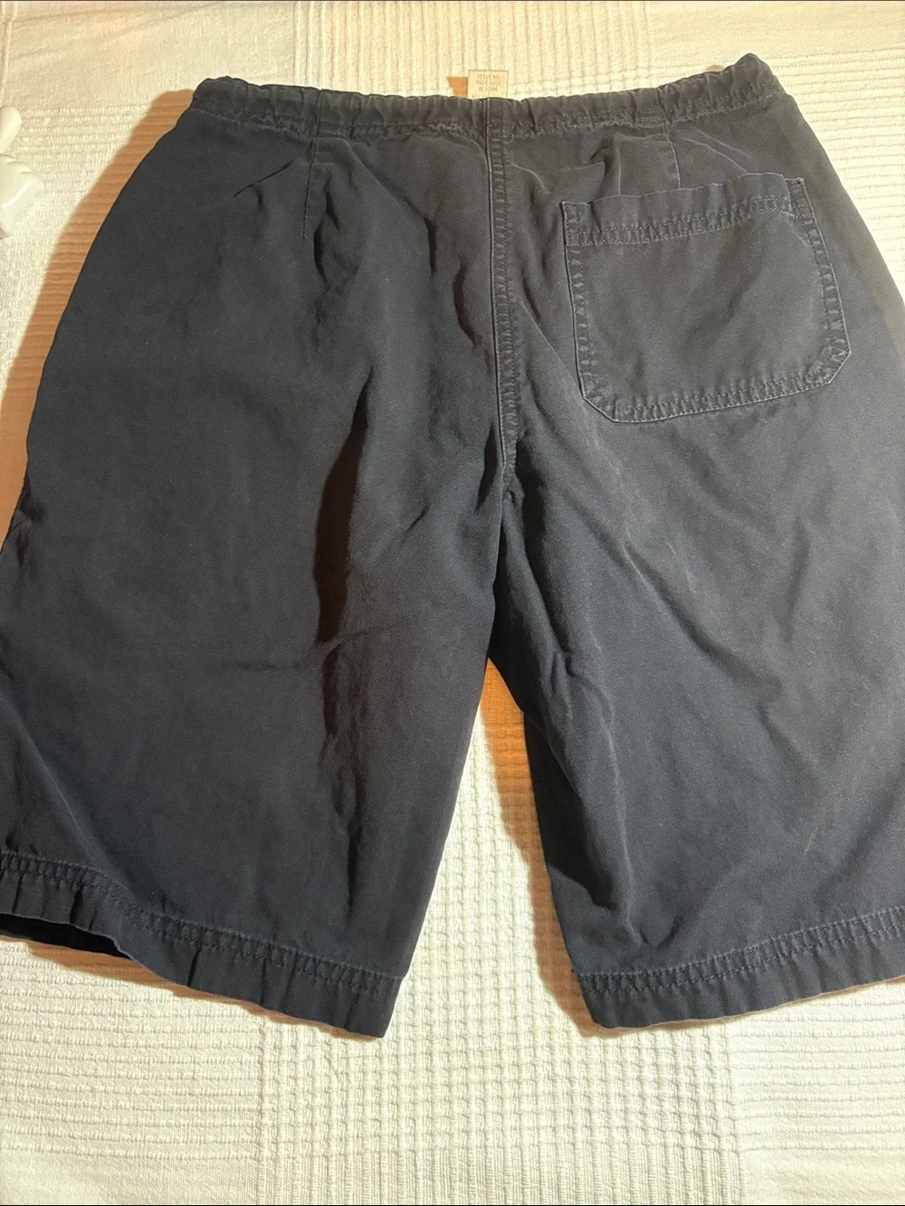 JJill women’s Black Drawstring Cotton Shorts